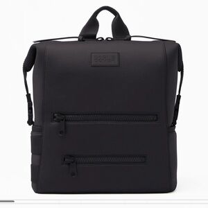 Dagne Dover Indi Medium Neoprene Diaper Bag Backpack Black